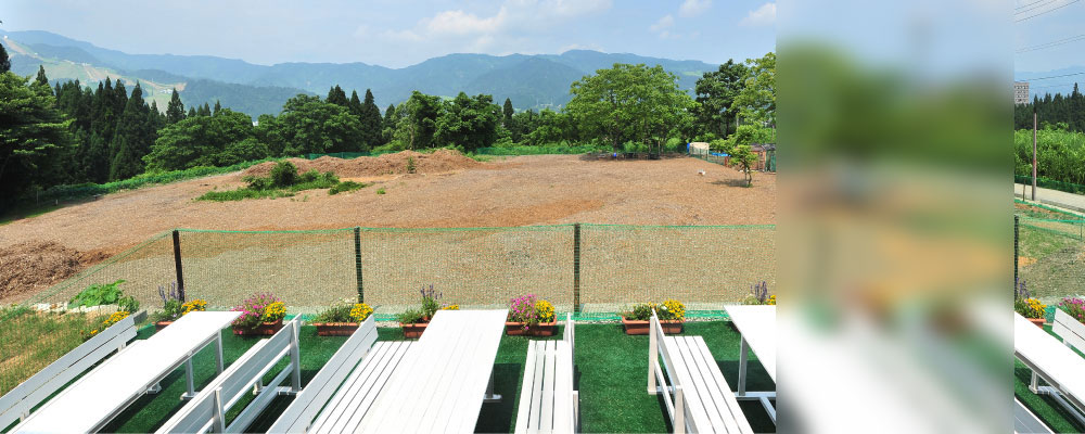 ロッヂB&Wドッグラン